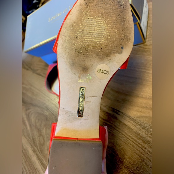 Louise et Cie red shoes - Picture 4 of 4